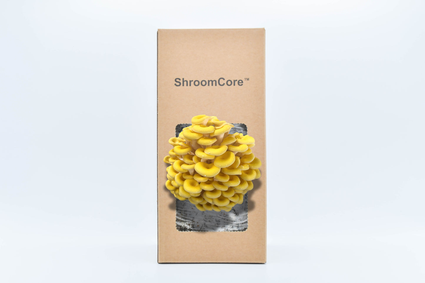 ShroomCore ™ California-Made YellOw Oyster Mushroom Grow Bag — All-Natural Ha